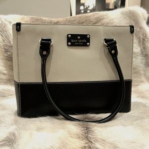 Kate Spade Black and Cream Purse